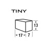 Held TINY mini tankbag/ledvinka s magnety a bederním popruhem, 1ltr.